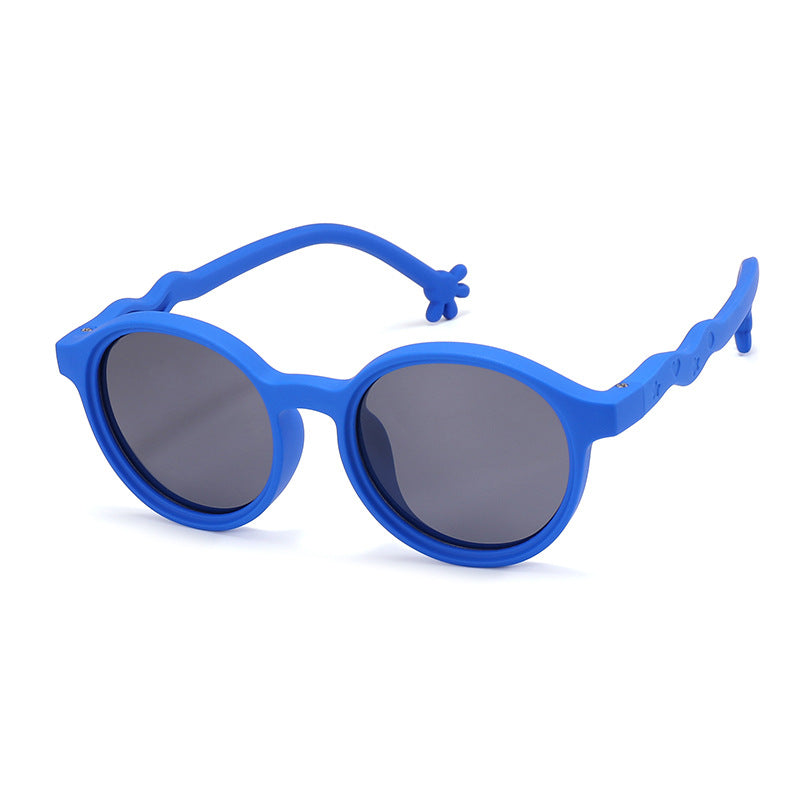 Wholesale Round Frame Sunshade Kids Sunglasses
